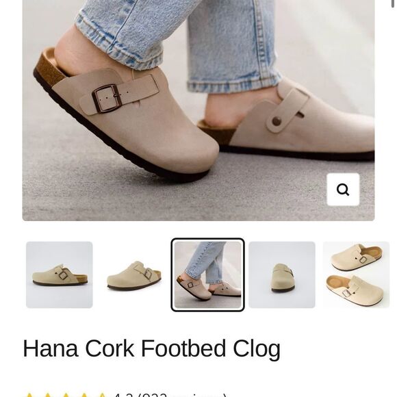 Cushionaire Cork Footbed Clog (Women’s size 9) - Picture 5 of 5